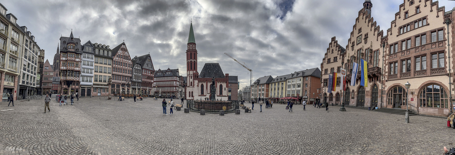 Panorama am Römer