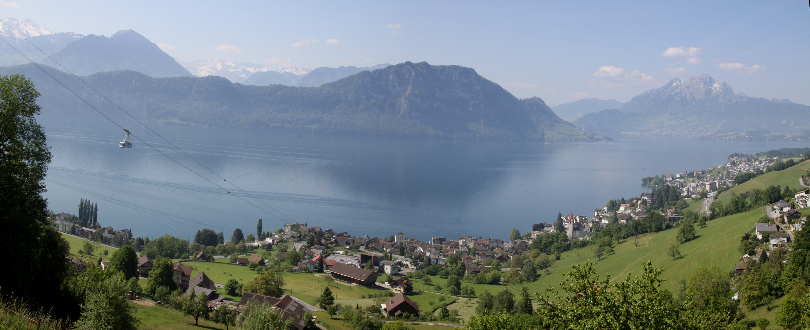 Panorama am Vierwaldstättersee