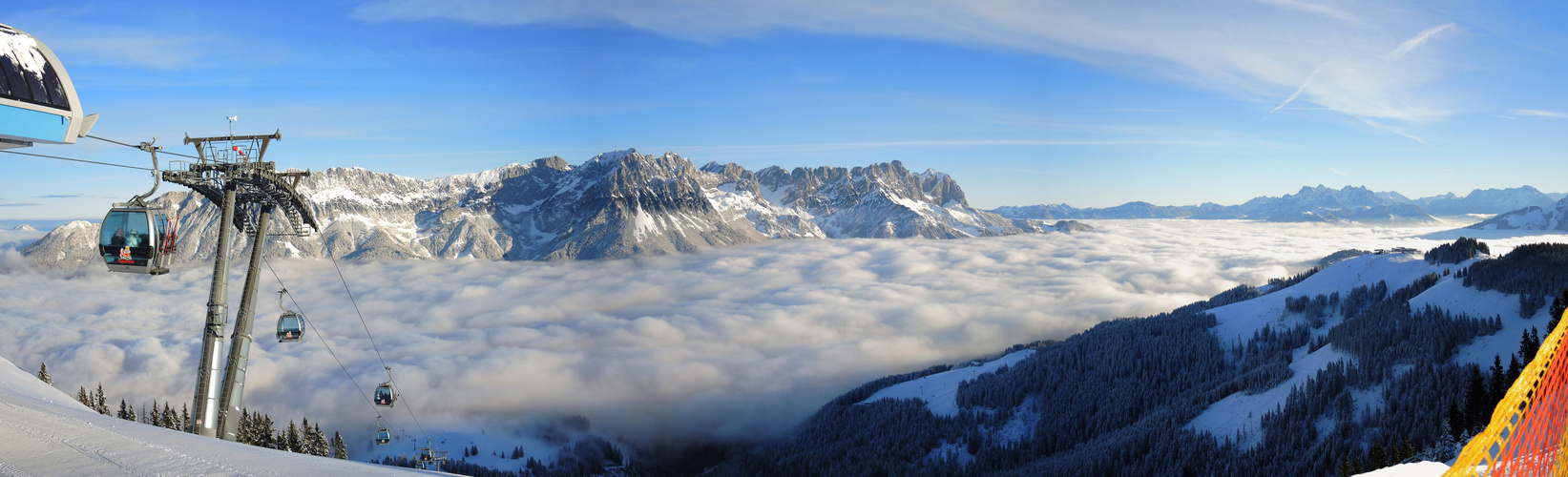 Panorama am Wilden Kaiser