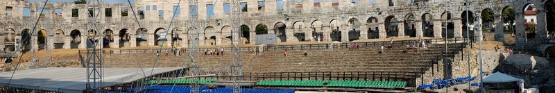 Panorama Amphitheater Pula