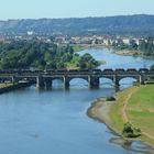 Panorama an der Elbe