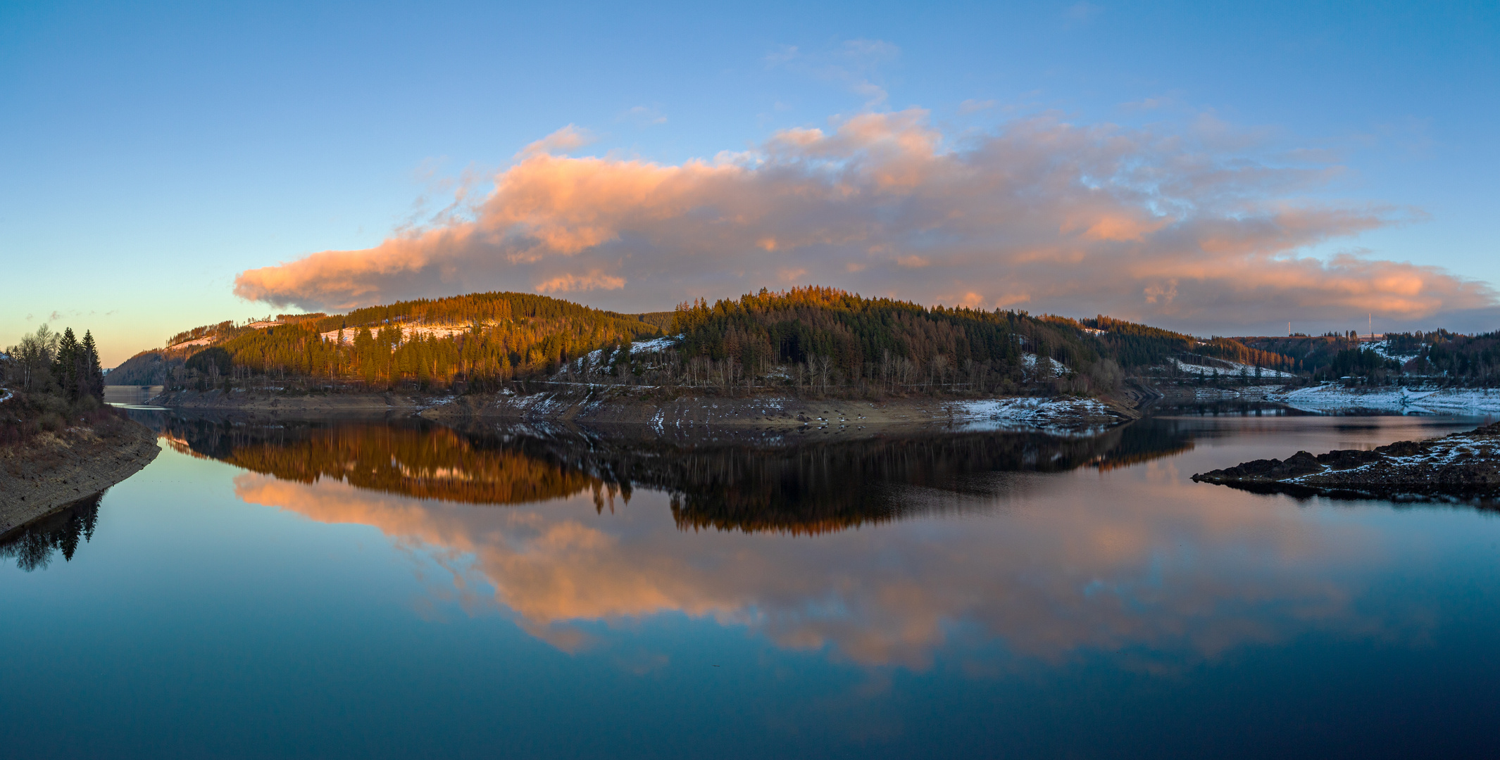 Panorama an der Oker Talsperre im Harz Foto & Bild | landschaft