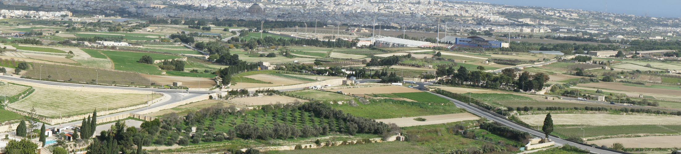 Panorama Ansicht Malta