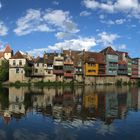 Panorama Argenton-sur-Creuse, Frankreich 