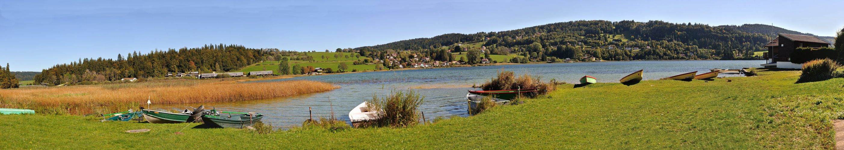 Panorama au lac de Saint Point - Doubs