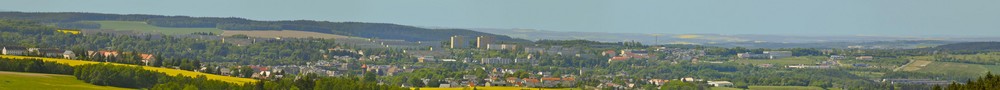 Panorama - Auerbach im Vogtland -