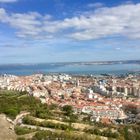 Panorama auf Almada ...