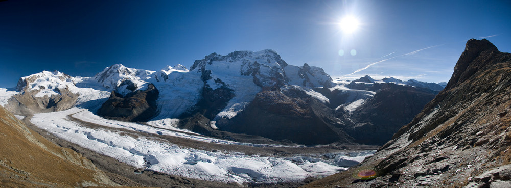 Panorama auf dem Gornergrat