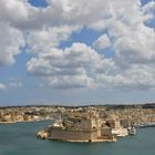 Panorama auf den Hafen von Valetta