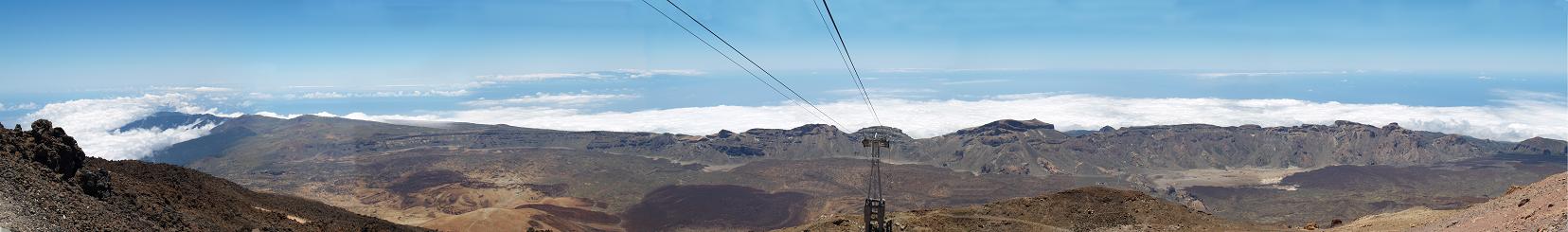 Panorama auf den Teide Nationalpark