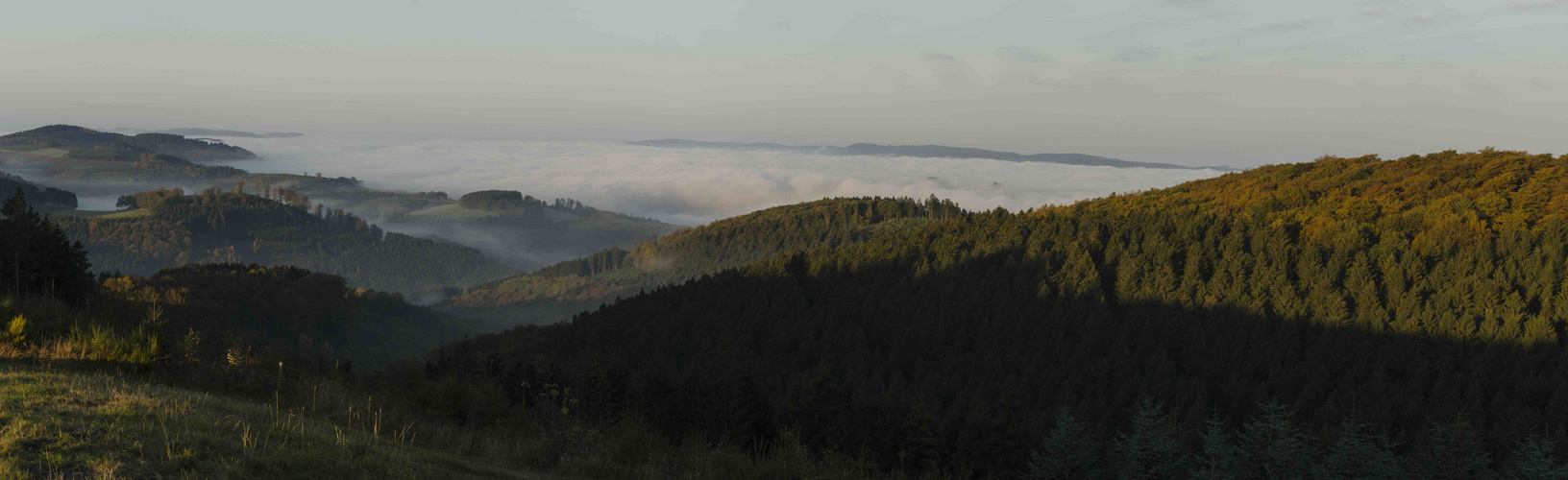 Panorama auf der Höhe von Mönekind