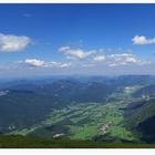 Panorama auf Puchberg vom Schneeberg