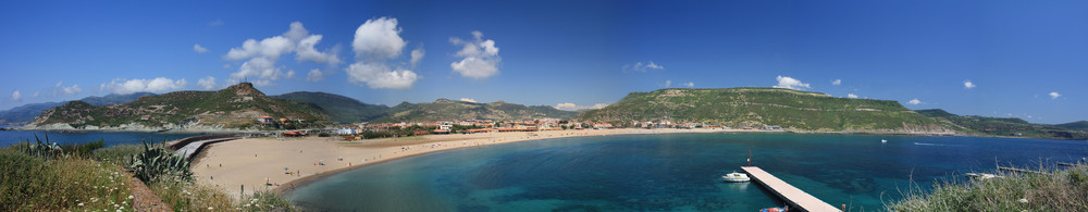 PANORAMA auf Sardinien (nähe Bosa)