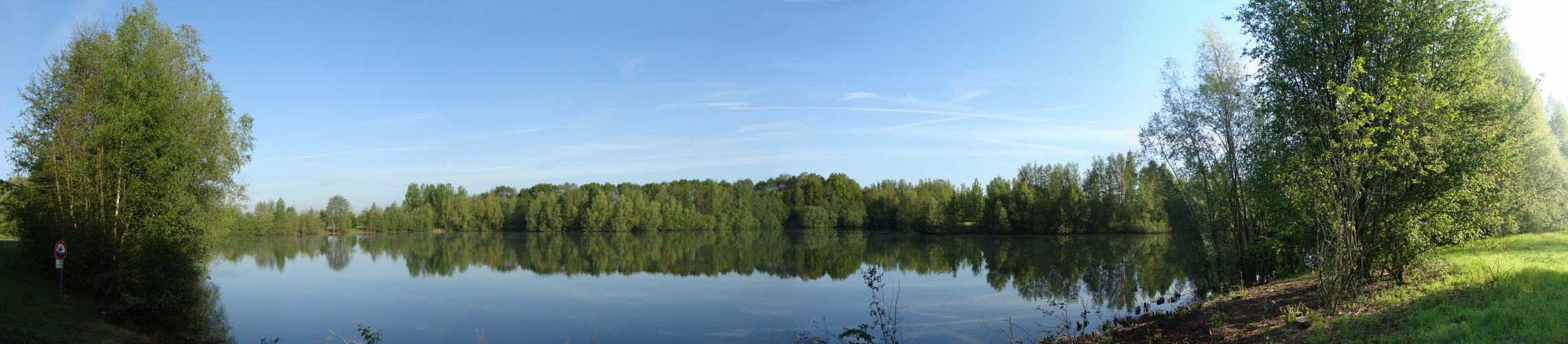 Panorama-Aufnahme Bocholter Bürgersee (Mosse)