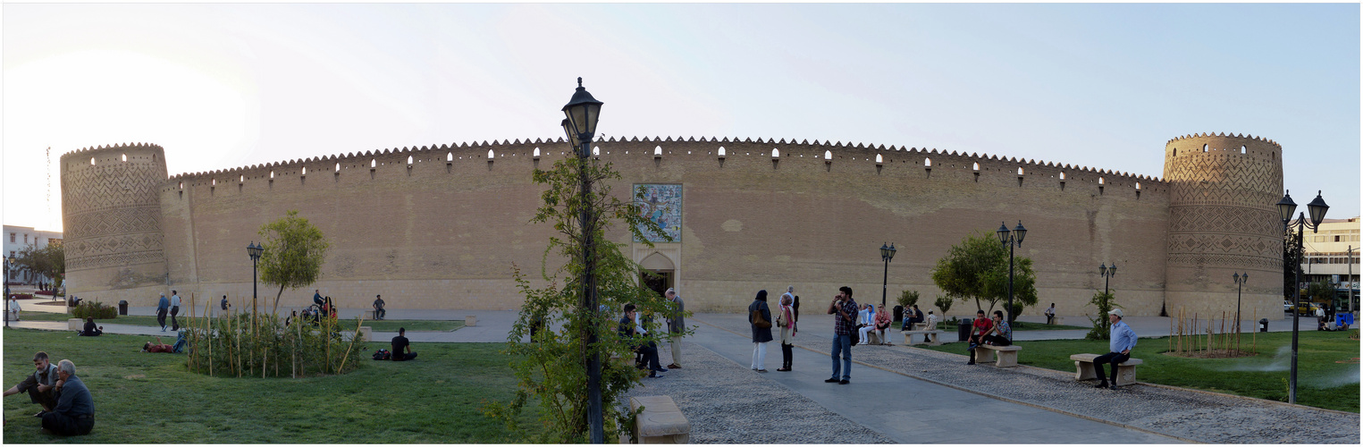 Panorama-Aufnahme der Stadtfestung..............