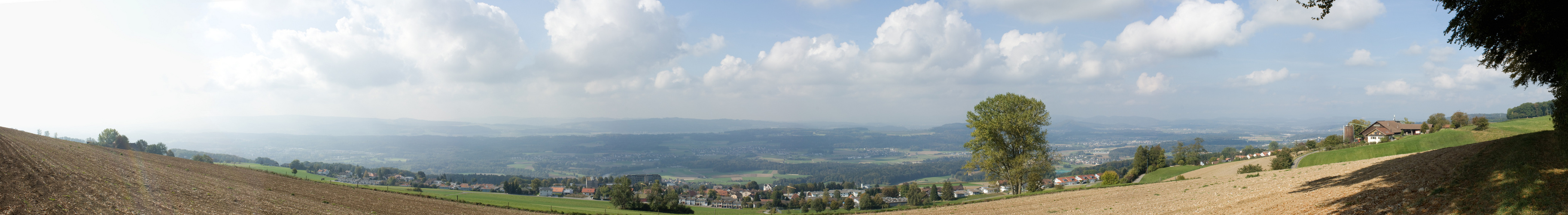 Panorama Aufnahme in Bellikon