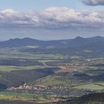 Panorama aus 55 Bildern vom Ausichtsturm des Varhost