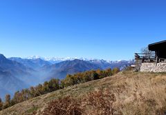 Panorama aus Cimetta ...