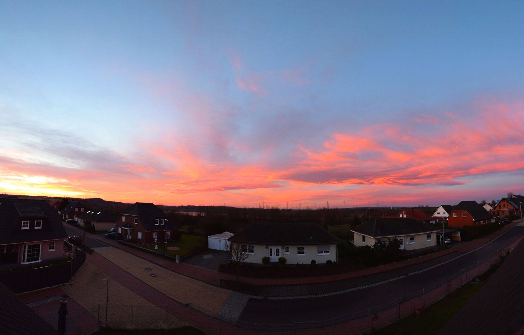 Panorama aus dem Fenster