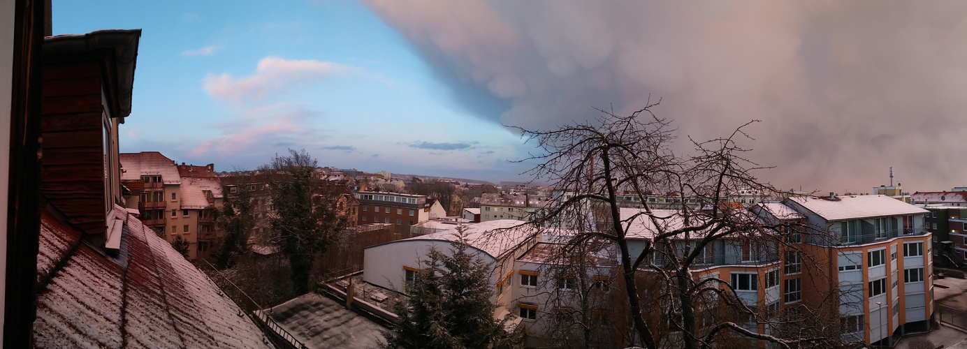 Panorama aus dem Küchenfenster