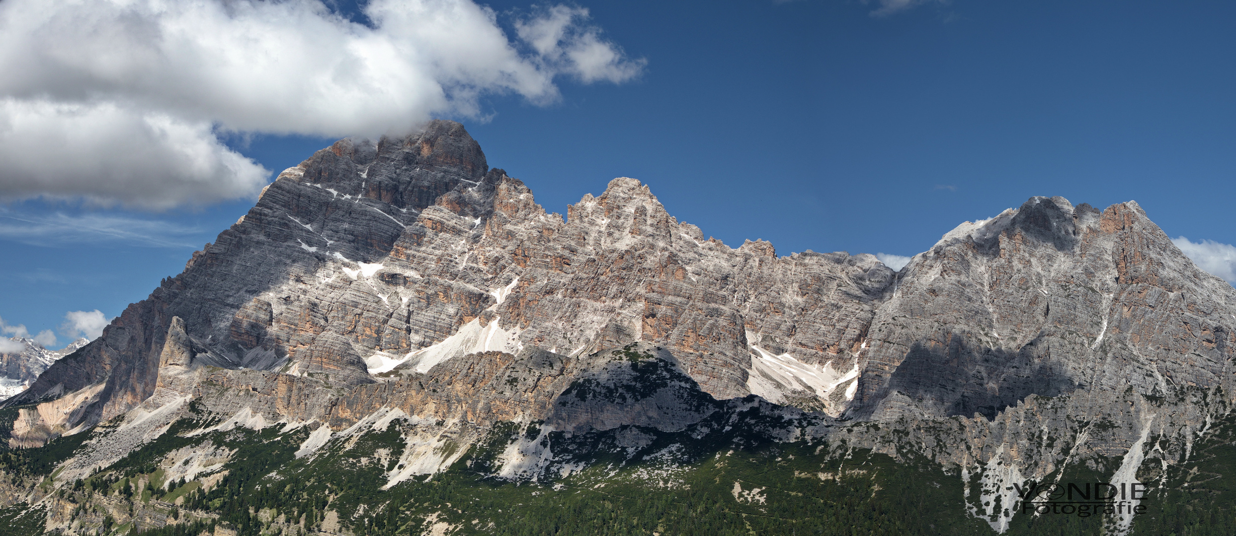 Panorama aus drei Bilder