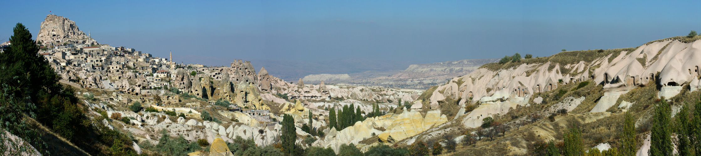 Panorama aus Kappadokien - bei Uchisar