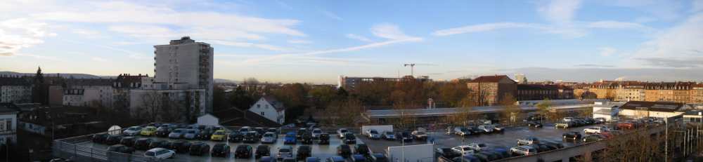 Panorama aus meinem Zimmerfenster