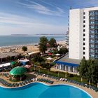 Panorama - Ausblick vom Balkon - Hotel Bellevue Beach