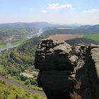 Panorama-Ausblick vom Lilienstein