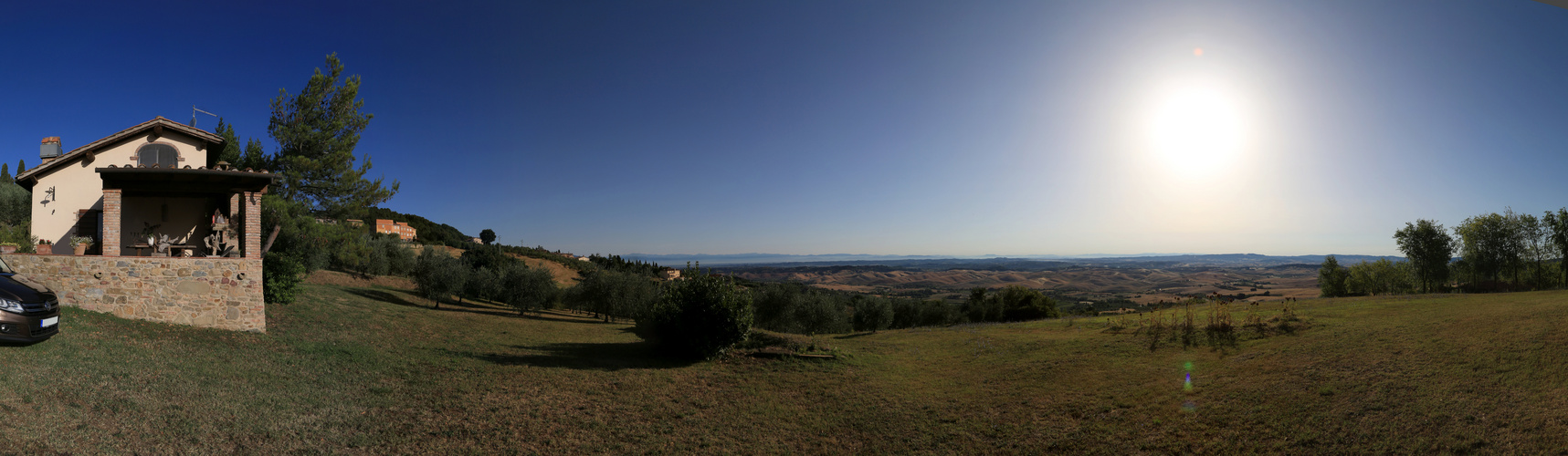 Panorama Aussicht aus Chianni