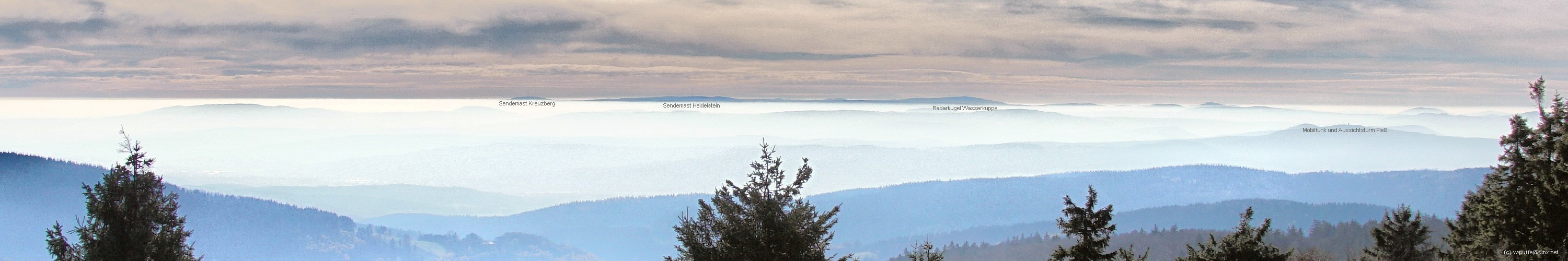 Panorama, Aussicht vom Inselsberg