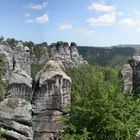 Panorama Bastei Sächsische Schweiz