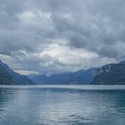 Panorama bei Brunnen am Vierwaldstättersee in der Schweiz