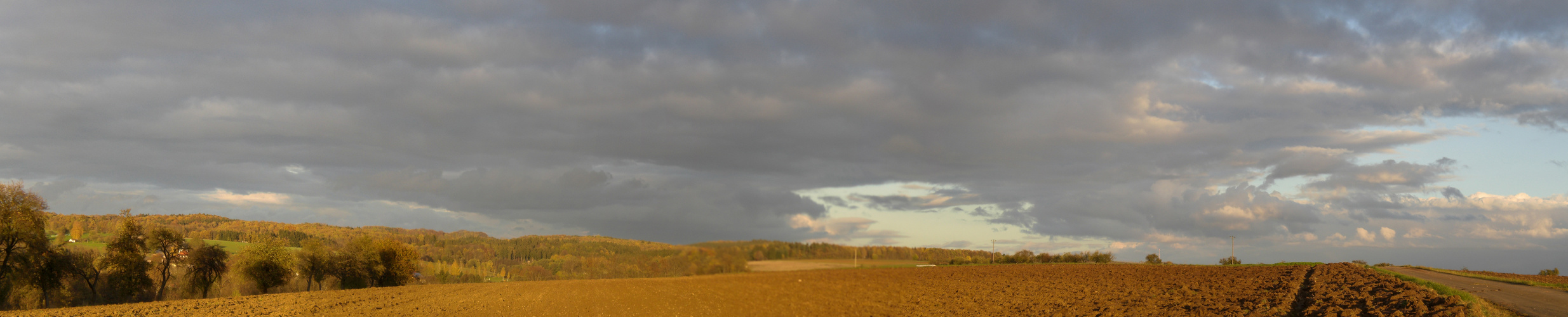 Panorama bei Heldritt