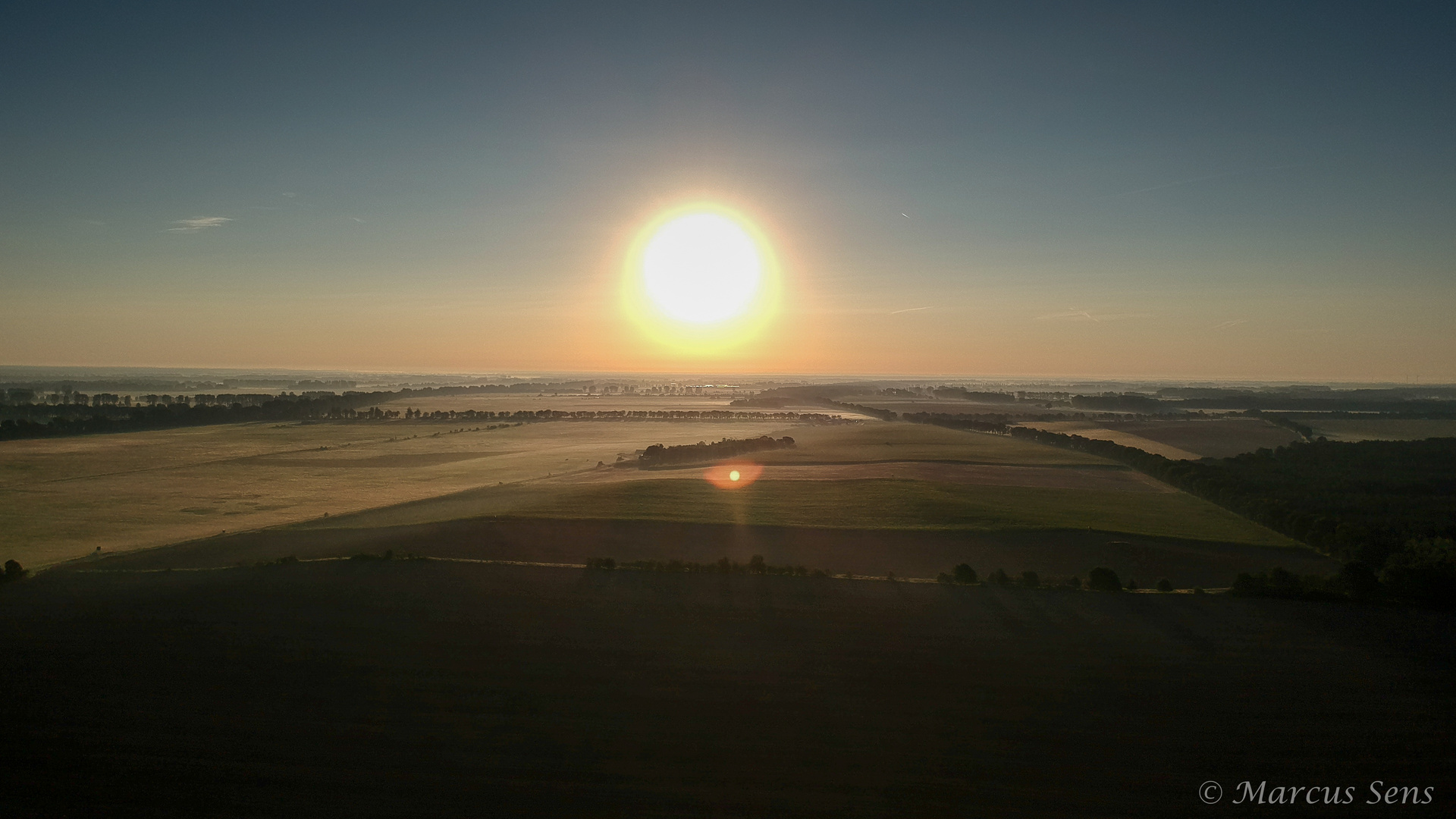 Panorama bei Linum