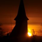 Panorama bei Sonnenaufgang