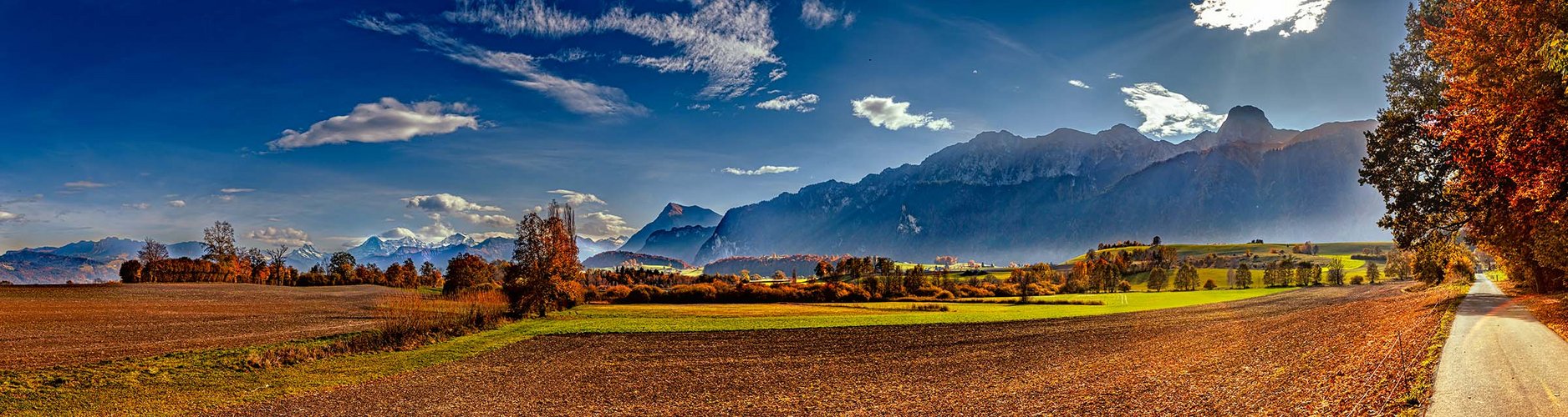 Panorama bei Uebeschi