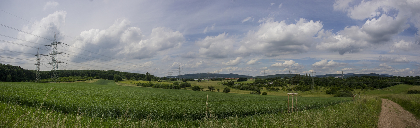 Panorama bei Wildsachsen