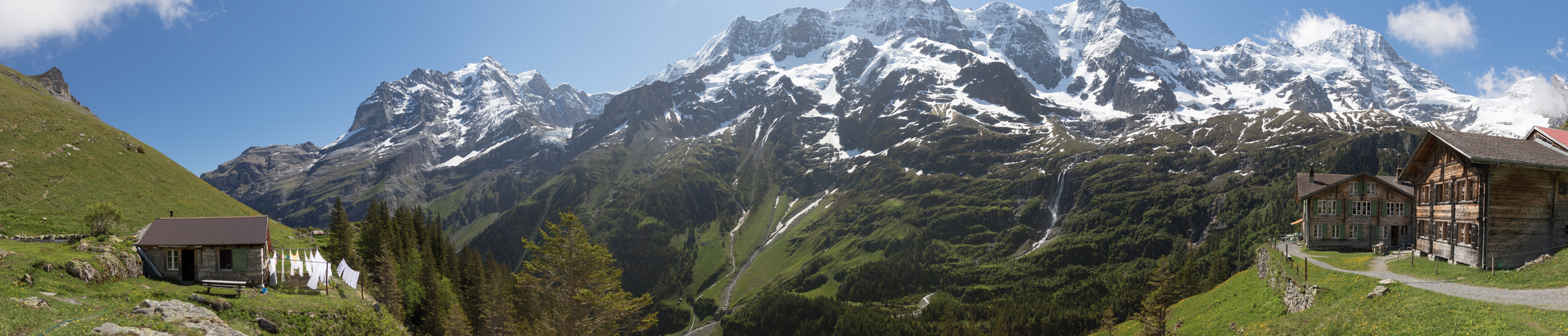 Panorama beim Berghotel Obersteinberg