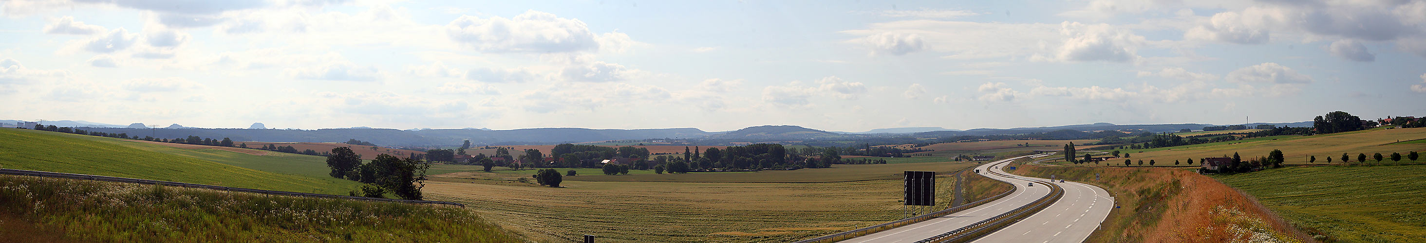 Panorama  beim Garten