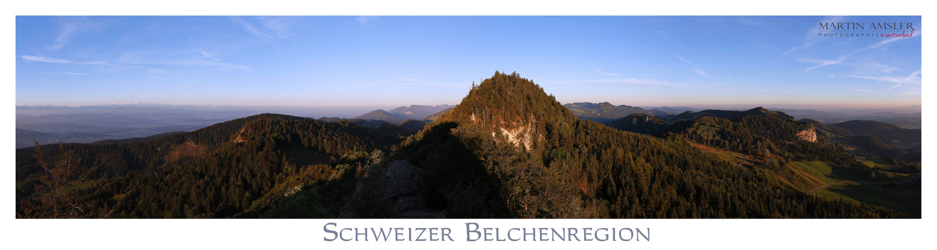 Panorama Belchenregion Schweiz