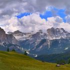 panorama: Berge im Gadertal