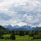 Panorama Bergkulisse Neuschwanstein