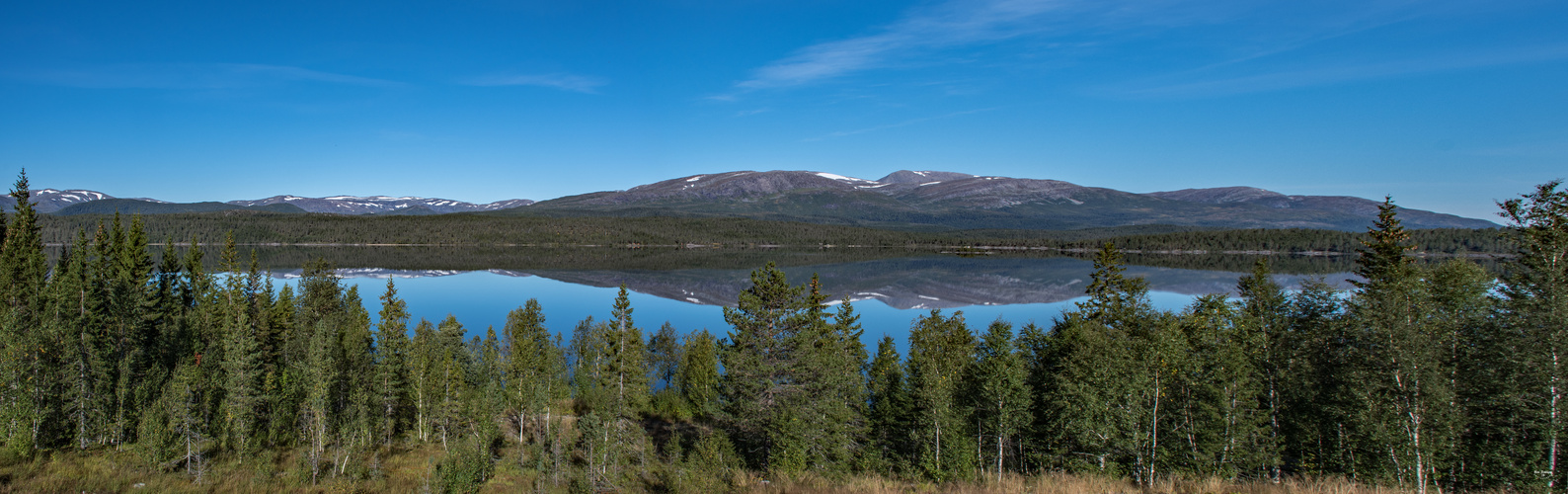 Panorama - Bergsee - Norwegen