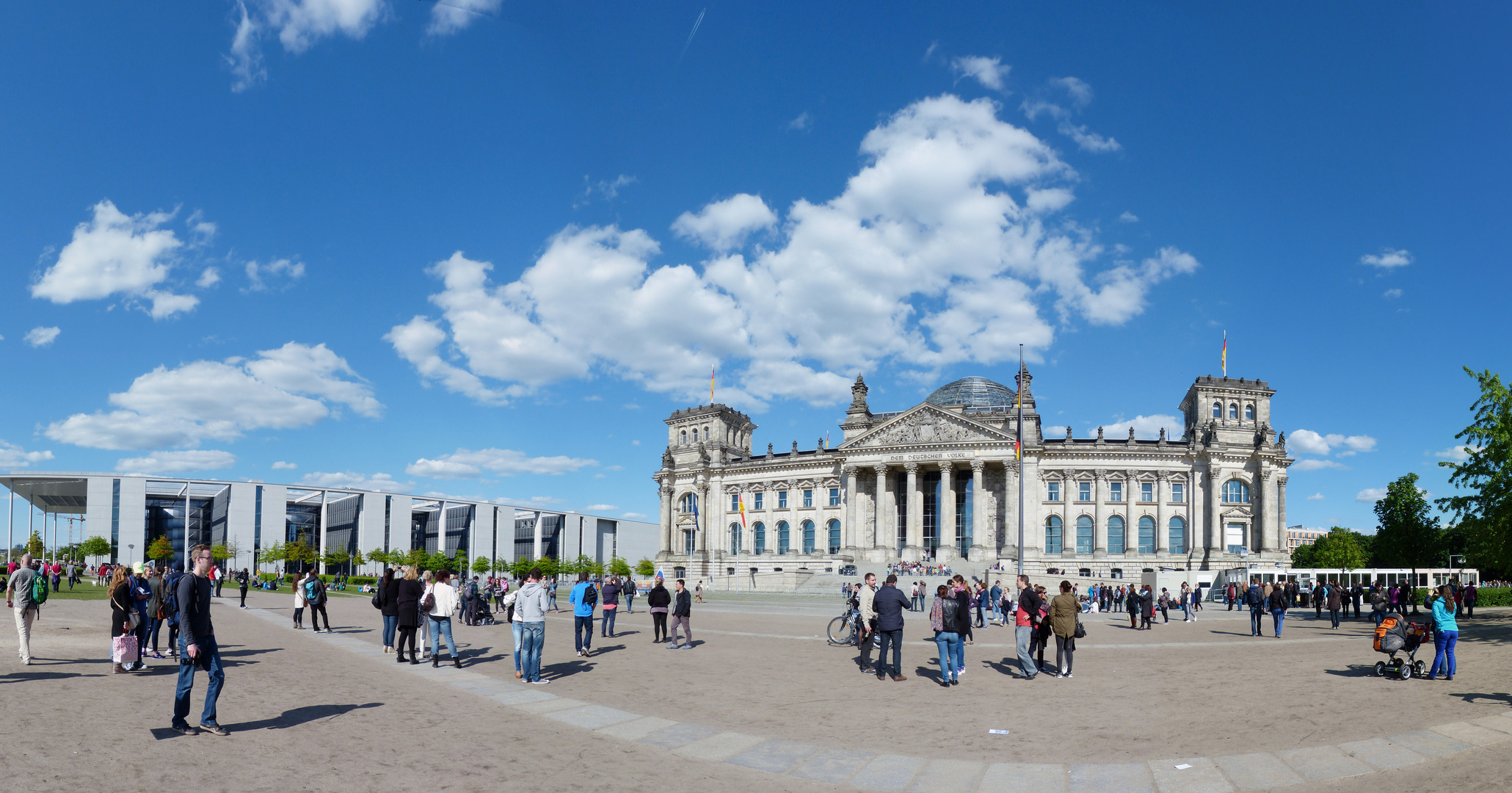 Panorama Berliner Reichstag