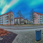 Panorama Berliner Str. zum Abend 