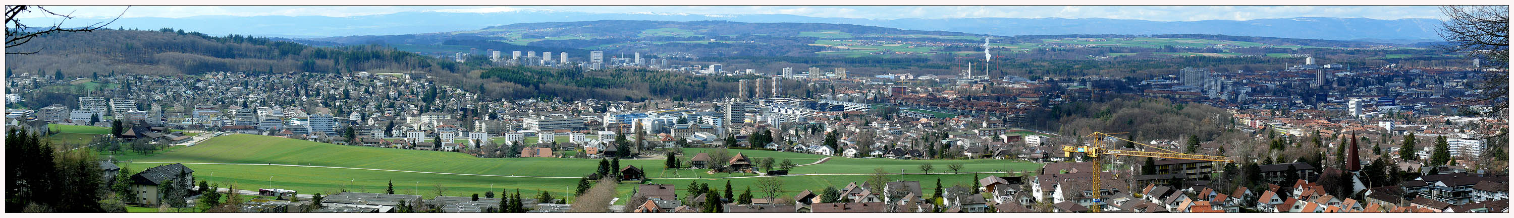 Panorama Bern-Köniz bis Bern-Wabern