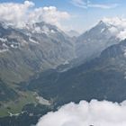 Panorama Bernina & Bergeller Berge