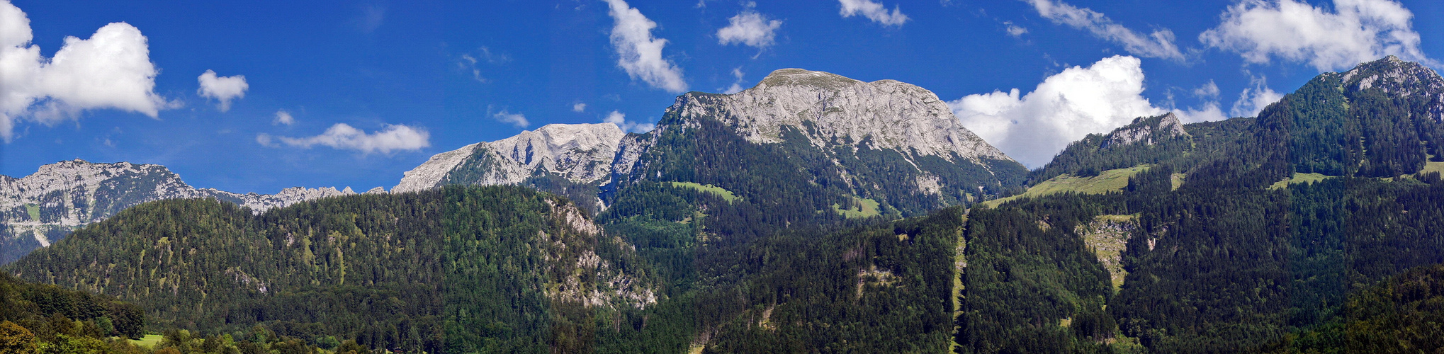 panorama bgdGipfel in Berchtesgaden