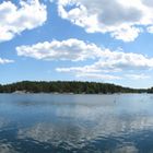 Panorama Bild Hafen in Klintemåla